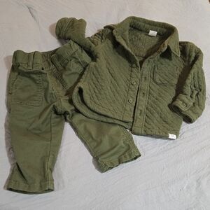 GAP Olive Green Toddler Outfit